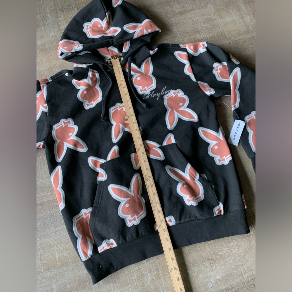 Playboy x PacSun GLOW Adult Hoodie Small Unisex Exclusive Limited Edition NEW - Picture 6 of 11